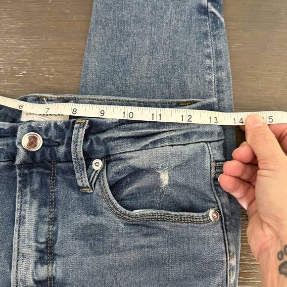 Good American Skinny High Rise 6/28 Distressed Women's Jeans - Picture 6 of 9